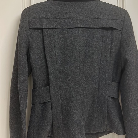 NWOT Mango Short Wool Coat in a Dark Grey in Size UK M!Super warm & classy - Picture 16 of 17